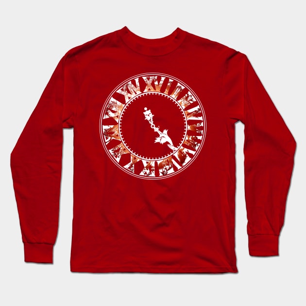 Final Hours (red) Long Sleeve T-Shirt by Sevie